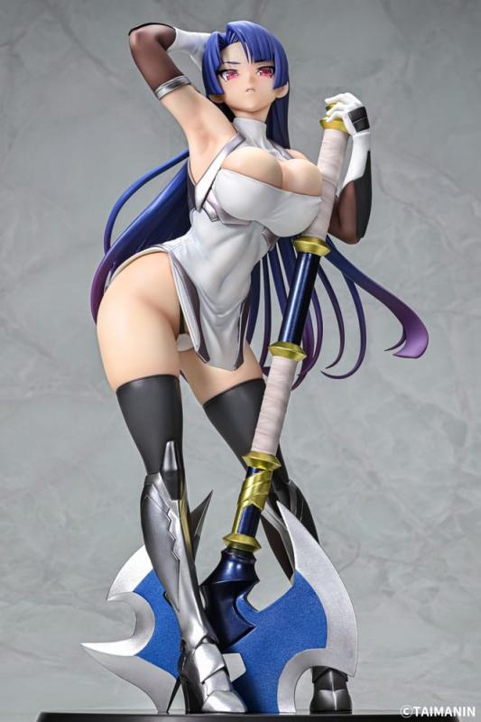 Taimanin RPGX PVC Statue 1/6 Pale Mauve Murasaki Yatsu 28 cm 5