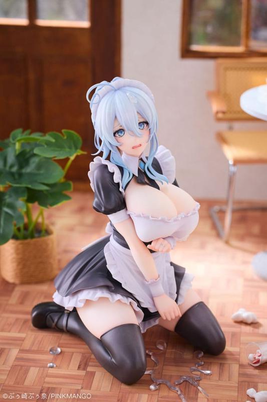 Original Character PVC Statue 1/6 Snow Woman Yukino Mifuyu Yukino Maid Ver. Bonus Limited Edition 19 5