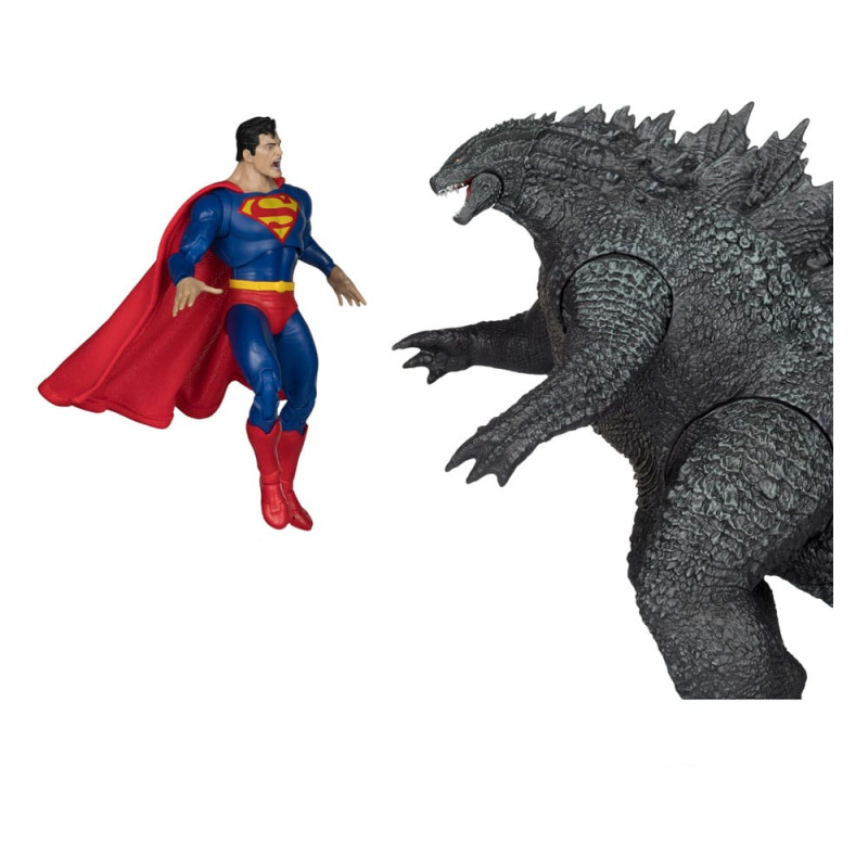 DC Justice League Monsterverse DC Multiverse Action Figures 2-Pack Superman Vs. Godzilla 30 cm 1