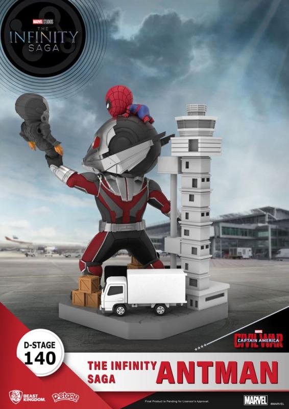 The Infinity Saga: Antman 14 cm D-Stage PVC Diorama - Beast Kingdom Toys