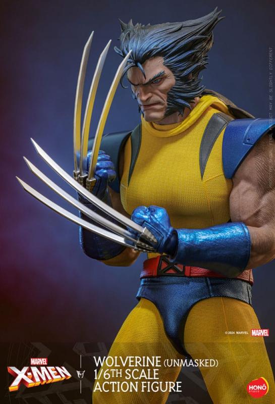 Marvel X-Men Action Figure 1/6 Wolverine (Unmasked) 28 cm