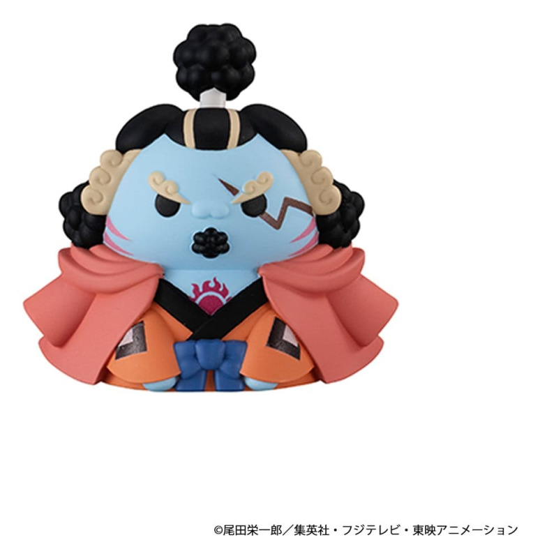 One Piece Mega Cat Project Nyan Piece Nyan! Luffy & the Seven Warlords of the Sea Mini Figures 3 cm 6