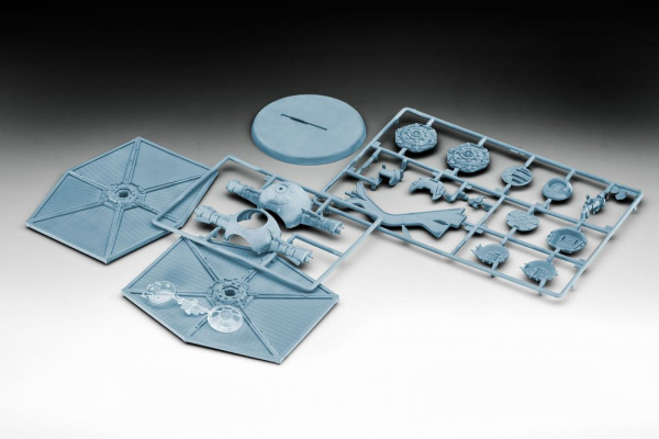Star Wars Episode VII Model Kit 1/110 Tie Fighter 7 cm 1