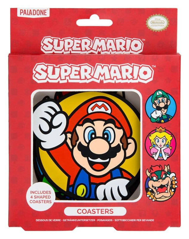Super Mario Coaster 4-Pack 1
