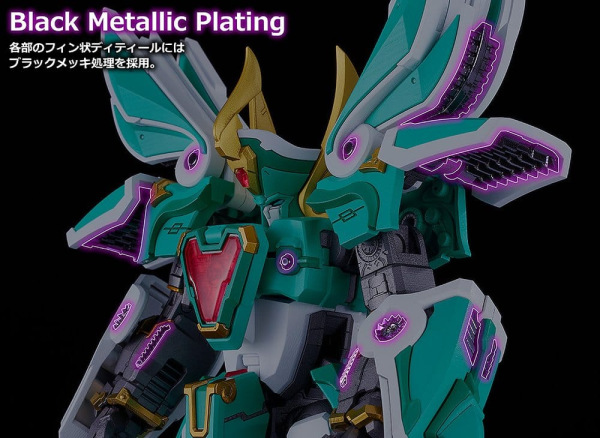 Mado King Granzort Moderoid King's Style Plastic Model Kit Winzert Gold Edition 18 cm 4