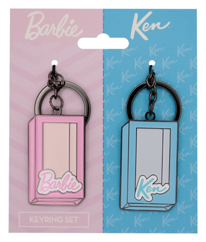Barbie Keyring Set Barbie & Ken Twin Box 8