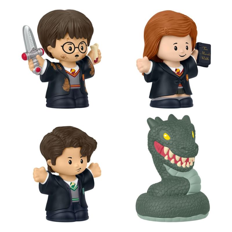 Harry Potter Fisher-Price Little People Collector Mini Figures 4-Pack Chamber of Secrets 6 cm