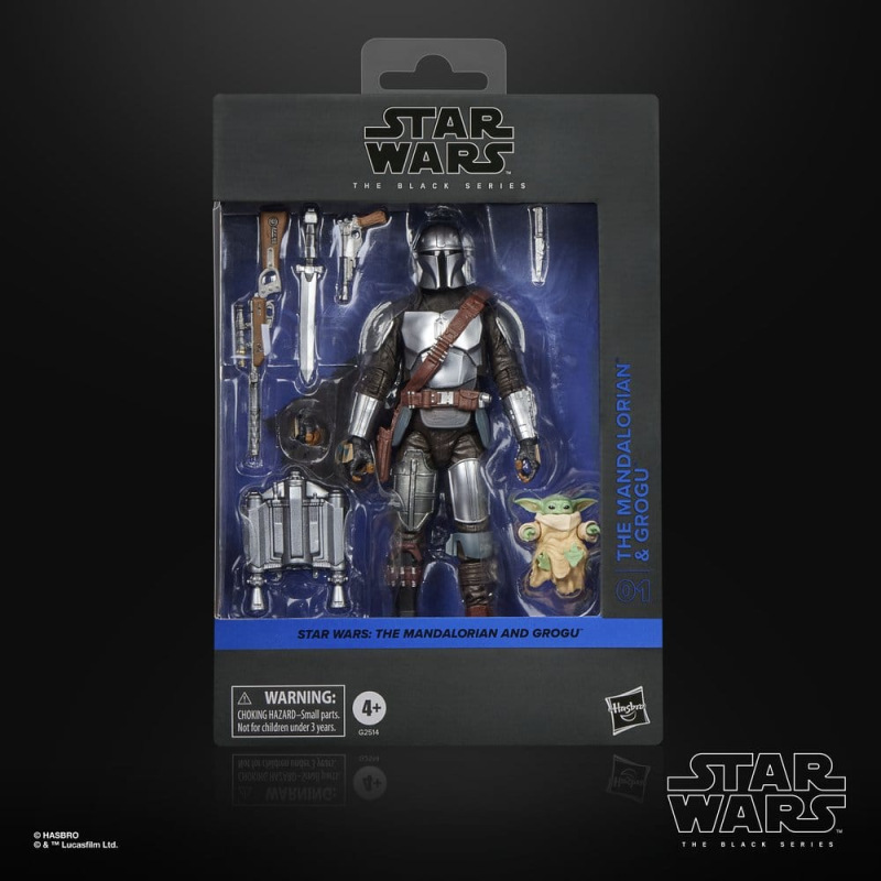 Star Wars: The Mandalorian & Grogu Black Series Action Figure The Mandalorian & Grogu 15 cm 1