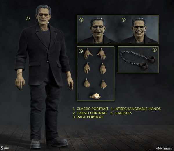 Universal Monsters Action Figure 1/6 Frankenstein (Deluxe Edition) 33 cm 1