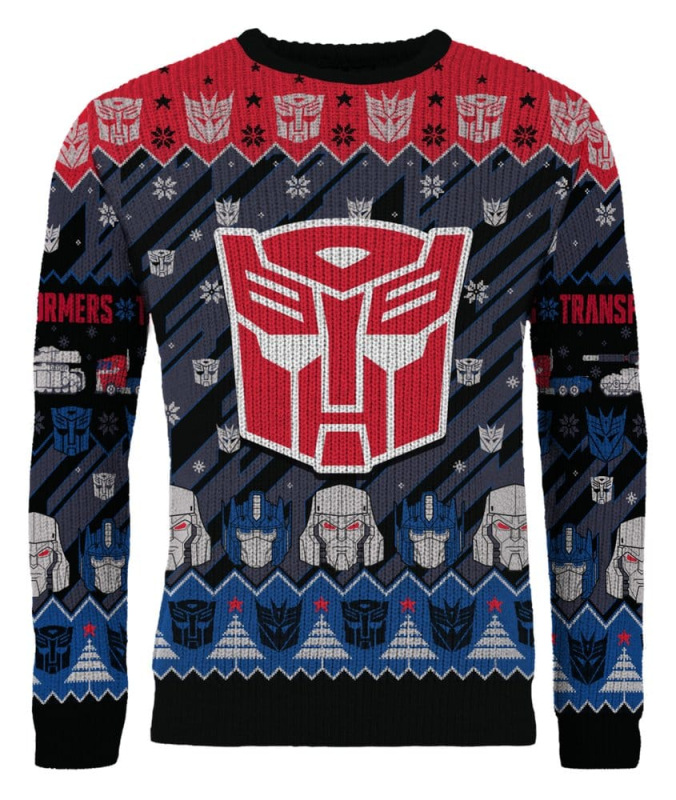Transformers Christmas Sweater Size XL 4