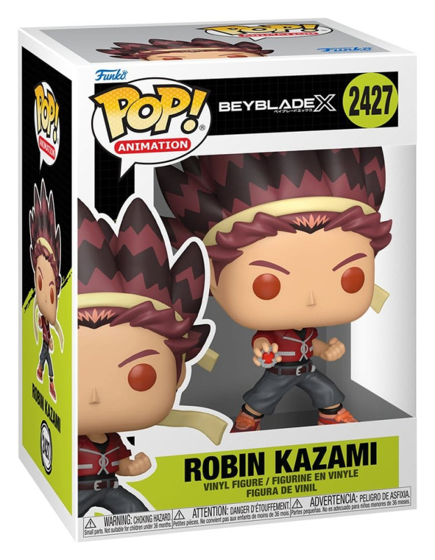 Beyblade X Animation POP! Vinyl Figure Robin 9 cm 1
