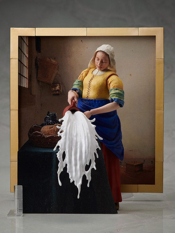 The Table Museum Figma Action Figure The Milkmaid by Vermeer 14 cm 3