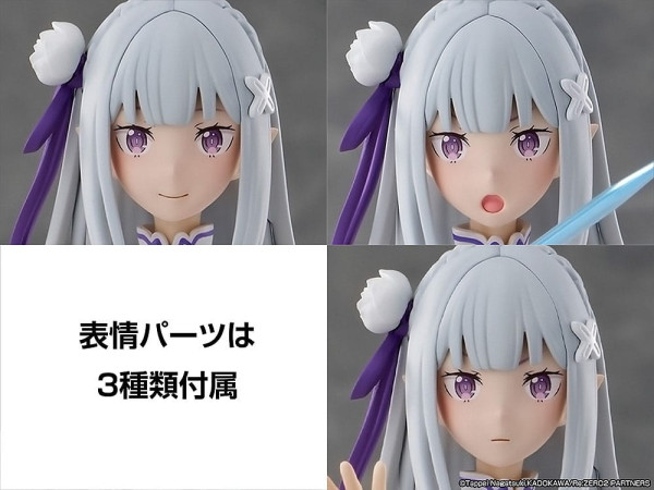 Re:Zero Starting Life in Another World Plastic Model Kit Emilia 16 cm 7