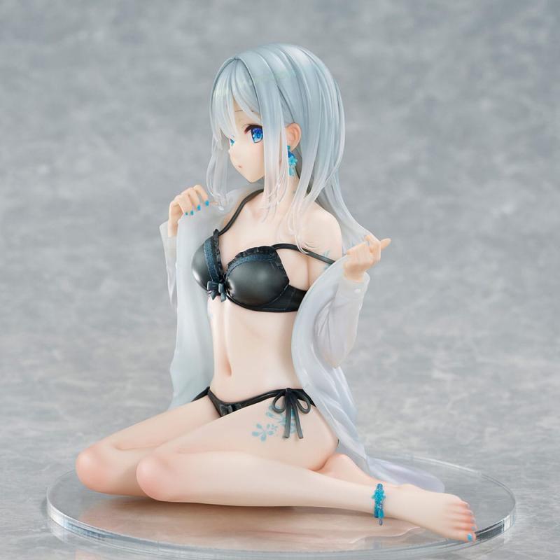 Original Character PVC Statue 1/7 Silver-Haired Girl Sky Blue Morning Special Outfit Ver. by Fuumi I