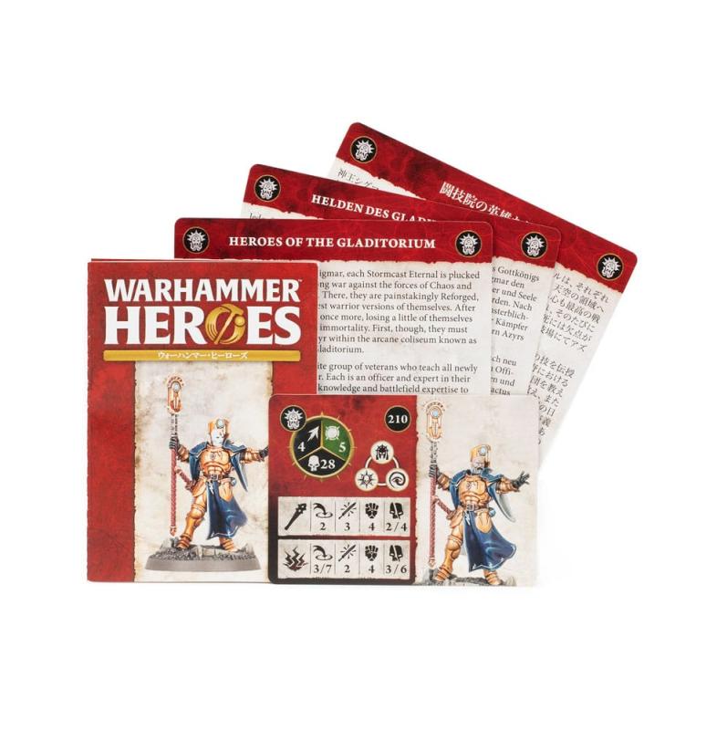 Warhammer 40.000 Miniatures Warhammer Heroes: Stormcast Eternals Display (8)