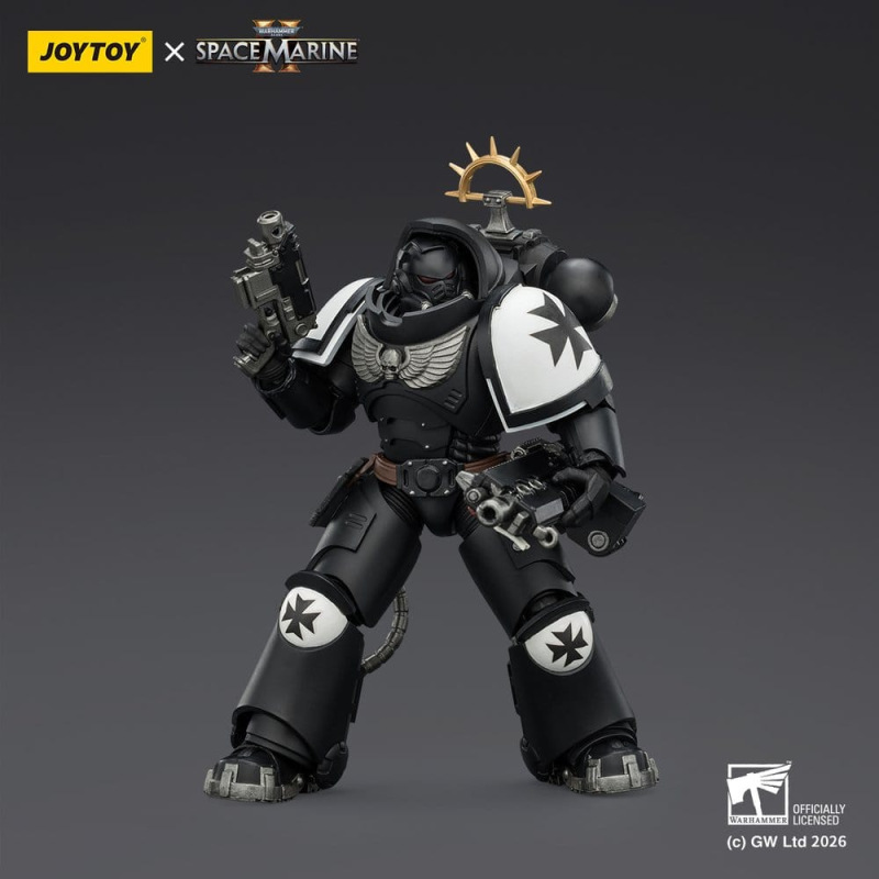 Warhammer 40,000 Action Figure Game Edition Black Templars Heavy Intercessor 13 cm 4