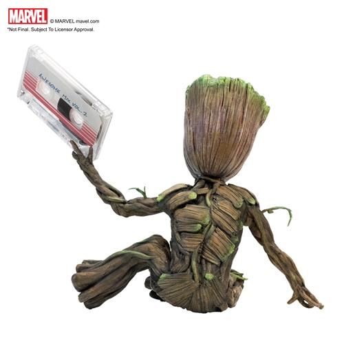 Guardians of the Galaxy Vol. 2: Premium Motion Statue Awesome Groot 2