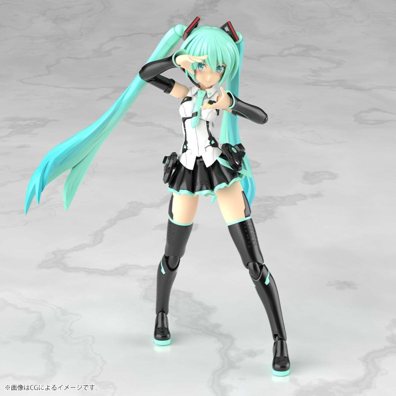 Frame Arms Girl Plastic Model Kit Grande Scale Frame Music Girl Hatsune Miku 25 cm 9