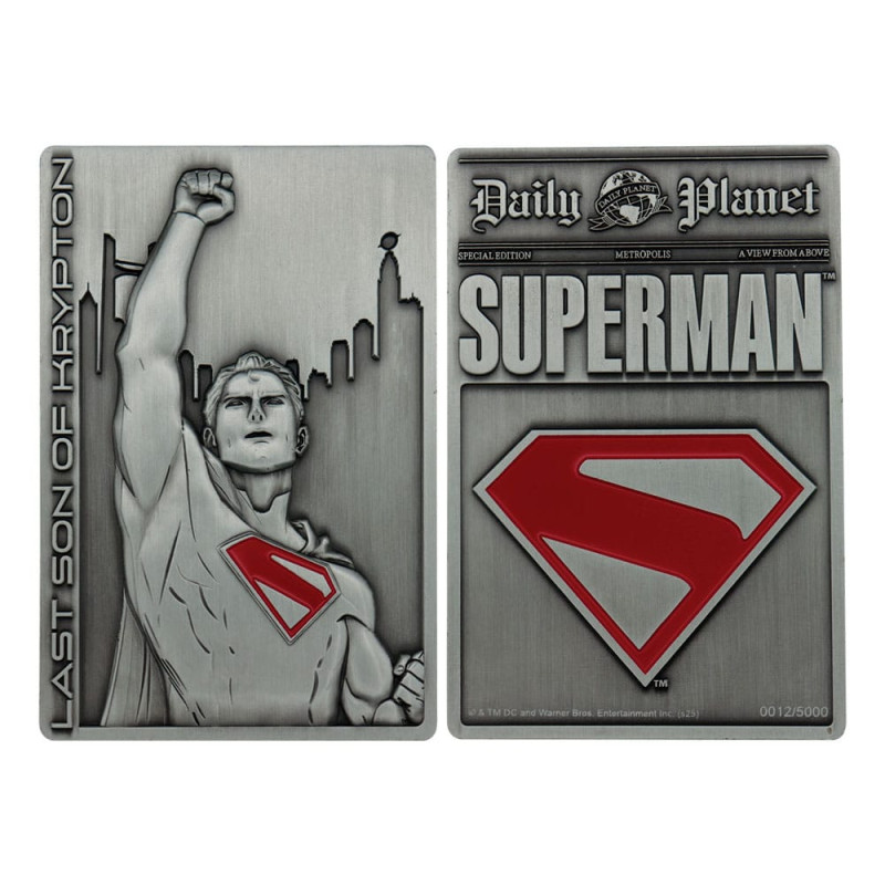 Superman 2025 Ingot Last Son of Krypton Limited Edition 4