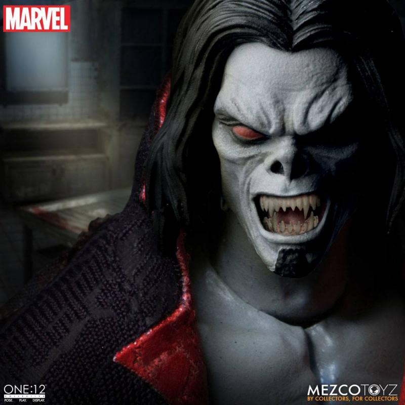 Marvel Universe: Morbius 1/12 PVC Action Figure -  Mezco Toys