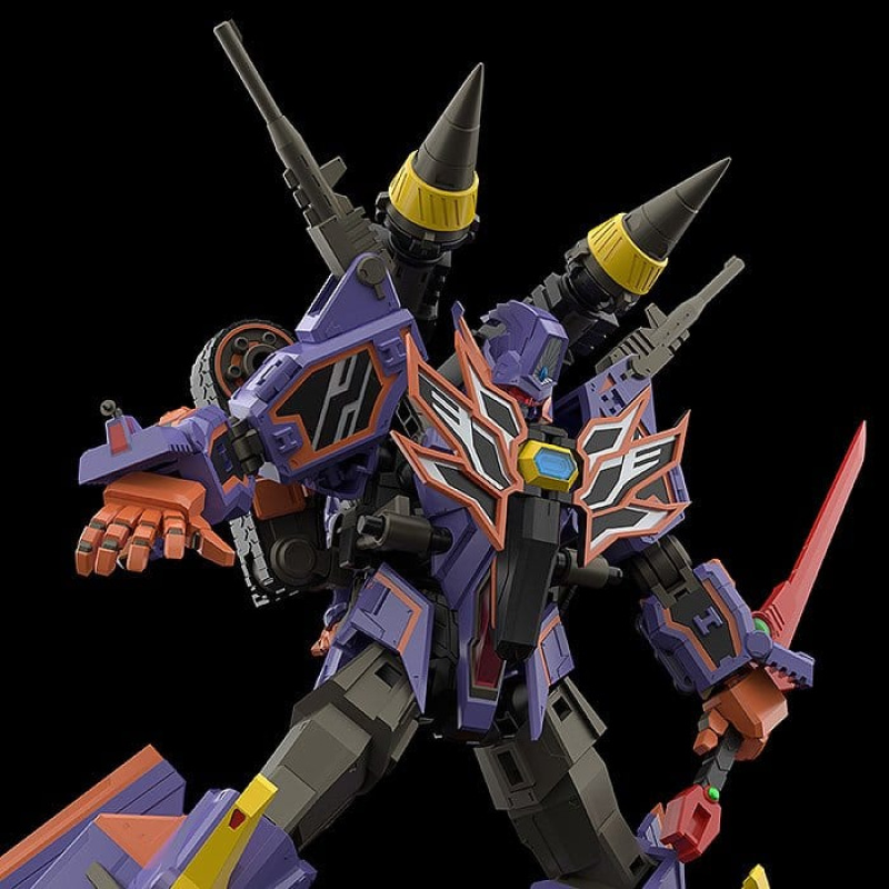 Gridman Universe Moderoid Plastic Model Kit Full Power Gridknight 17 cm 4