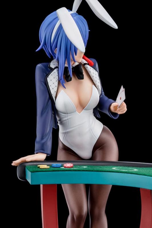 The Demon Sword Master of Excalibur Academy Statue 1/6 Sakuya Sieglinde wearing lapis lazuli blue bu