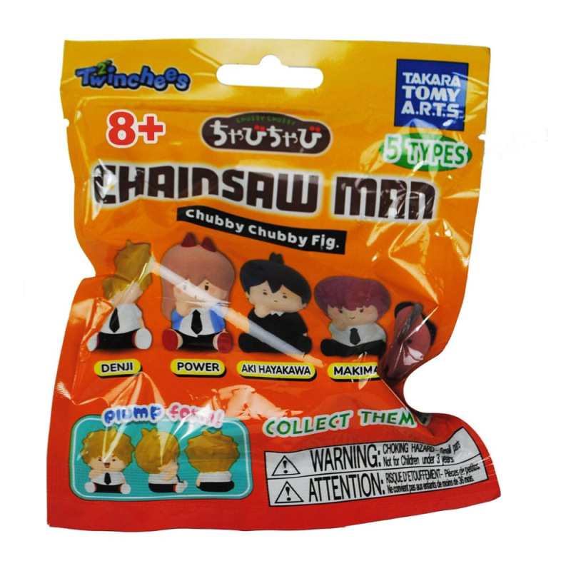 Chainsaw Man Twinchees Mini Figures Chubby Chubby 5 cm Display (24) 7
