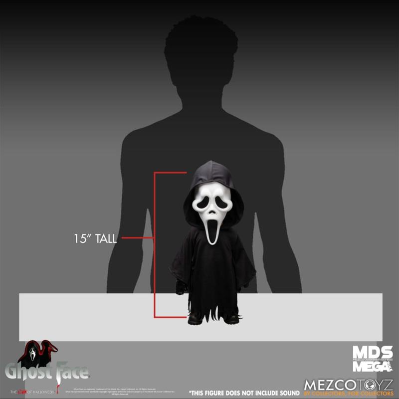 Ghost Face MDS Mega Scale Plush Doll Ghost Face 38 cm