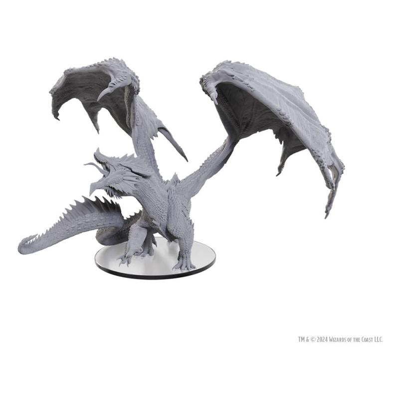 D&D Nolzur's Marvelous Miniatures Unpainted Miniature Adult Red Dragon Tyrant 18 cm 4