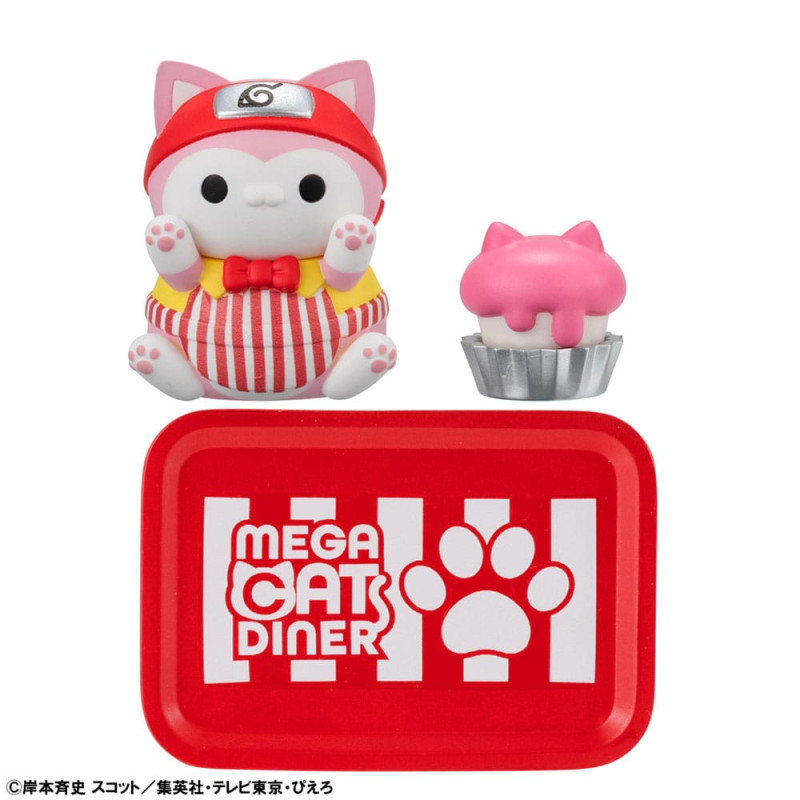 Naruto Shippuden Mega Cat Project Nyaruto! Trading Figures Mega Cat Diner 3 cm Assortment (6) 3