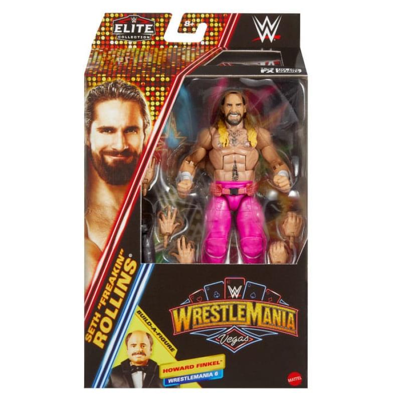 WWE WrestleMania Elite Collection Action Figure Seth "Freakin" Rollins 15 cm 3