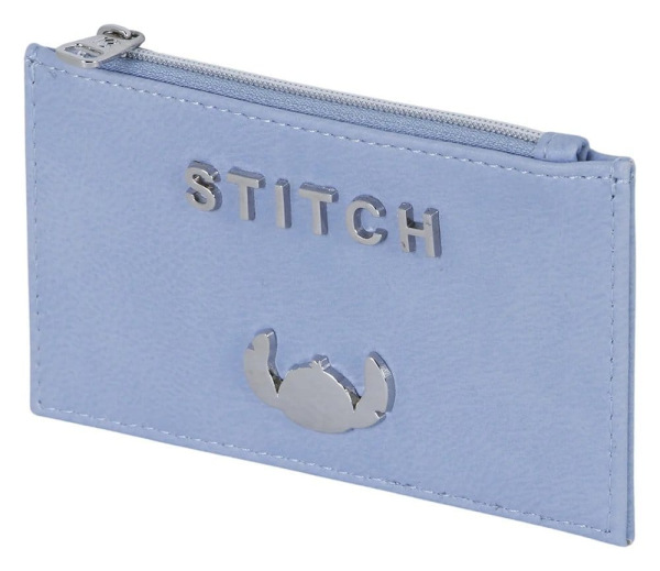Lilo & Stitch Slim Card Holder / Mini Purse Steel Blue