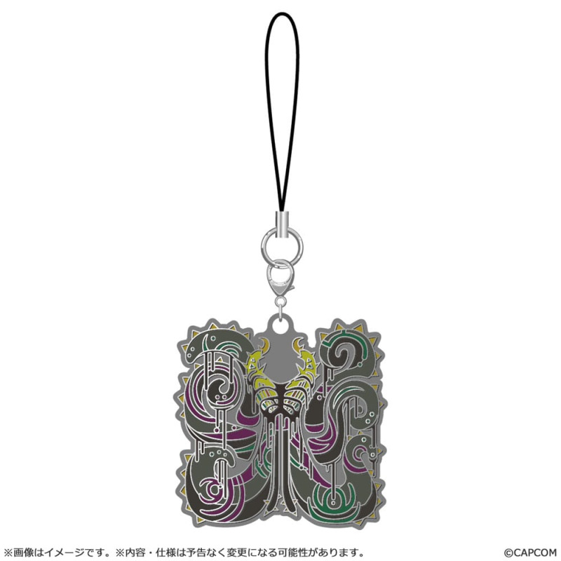 Monster Hunter Wilds Metal Keychain Monster Icon 5 cm Assortment (10) 8