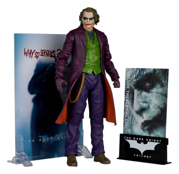 The Dark Knight DC Multiverse Deluxe Theatrical Edition Action Figure Joker 18 cm 1