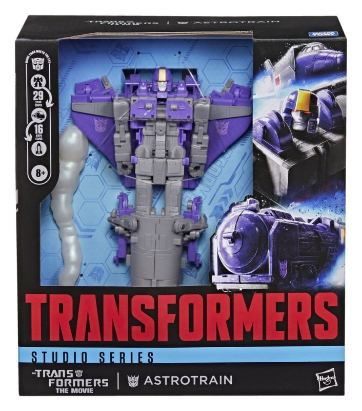 The Transformers: The Movie Studio Series Leader Class Action Figure Astrotrain 17 cm 6