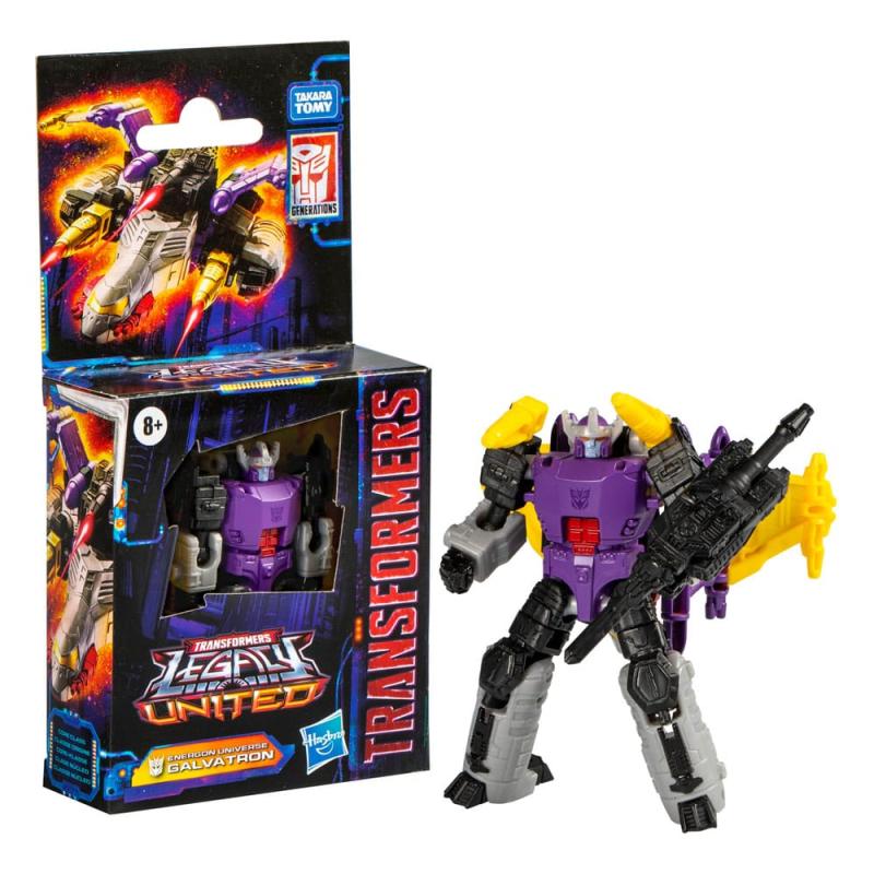 Transformers Generations Legacy United Core Class Action Figure Energon Universe Galvatron 9 cm