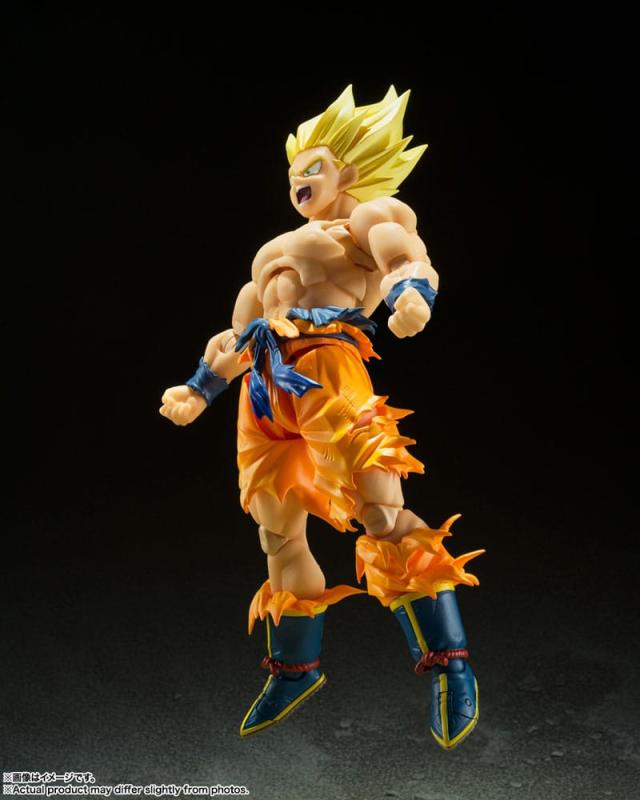 Dragon Ball Z S.H. Figuarts Action Figure Super Saiyan Son Goku - Legendary Super Saiyan - 14 cm