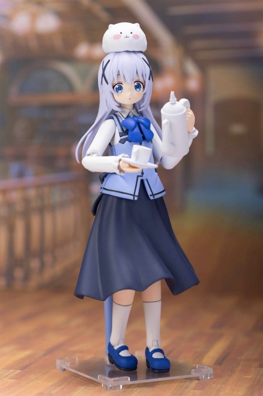 Is the Order a Rabbit? Bloom Plafia Plastic Model Kit Chino (Mini Figure set) 14 cm 3
