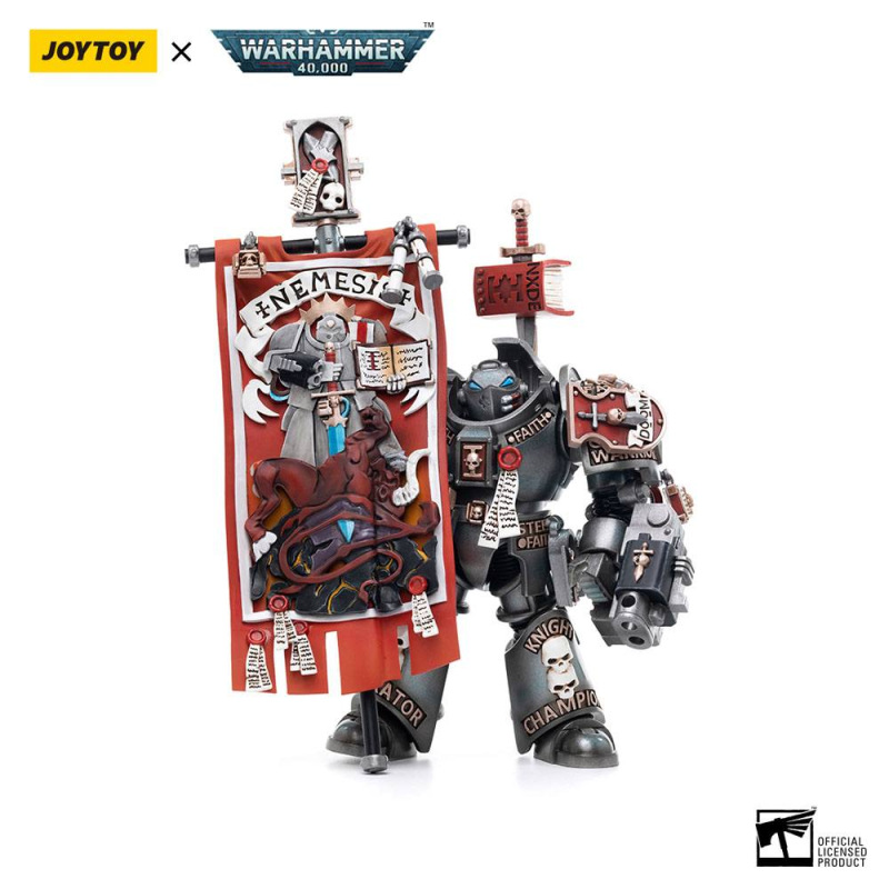 Warhammer 40k Action Figure 1/18 Grey Knights Terminator Retius Akantar 13 cm 8