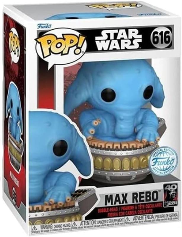 Star Wars: Obi-Wan POP! Vinyl Figure Max Rebo Exclusive Edition 9 cm 1