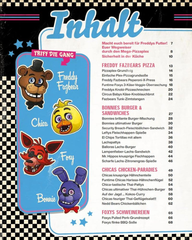 Five Nights at Freddy's: The Official Cookbook - Over 40 Exciting Recipes! *German Version* 1