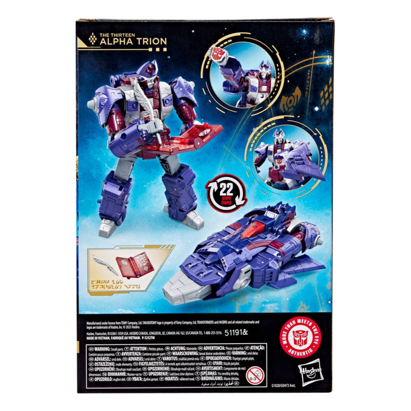 Transformers Age of the Primes Voyager Class Action Figure The Thirteen: Alpha Trion 18 cm 8
