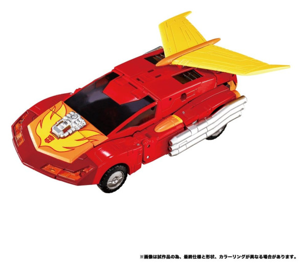 Transformers Masterpiece MPG-20 Action Figure Hot Rod (Style Generation) 18 cm 4