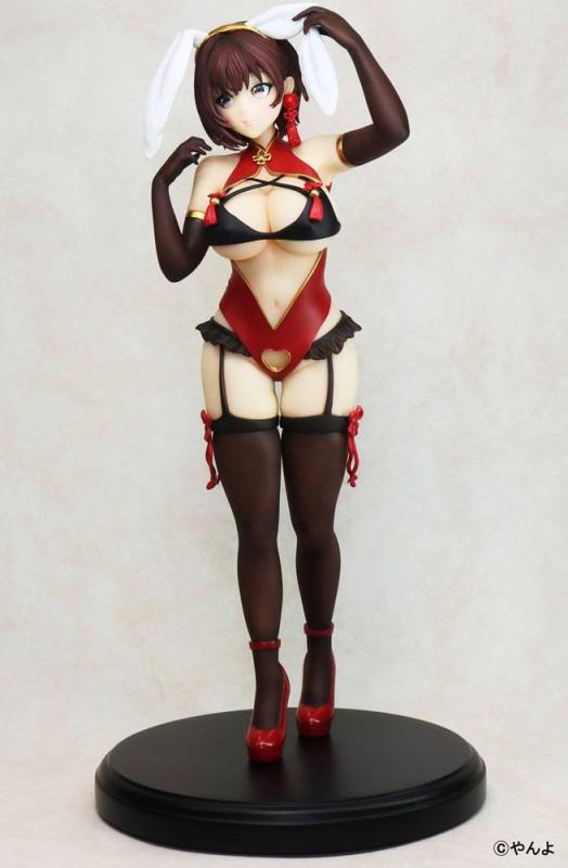 Original Character PVC Statue 1/6 Yui Red Bunny Ver. Illustration by Yanyo 26 cm