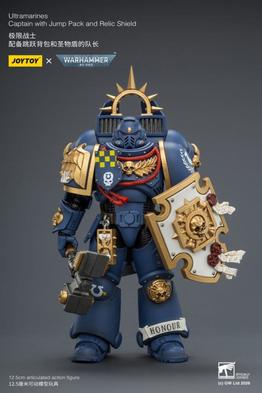 Warhammer Action Figure Ultramarines Captain 13 cm 1