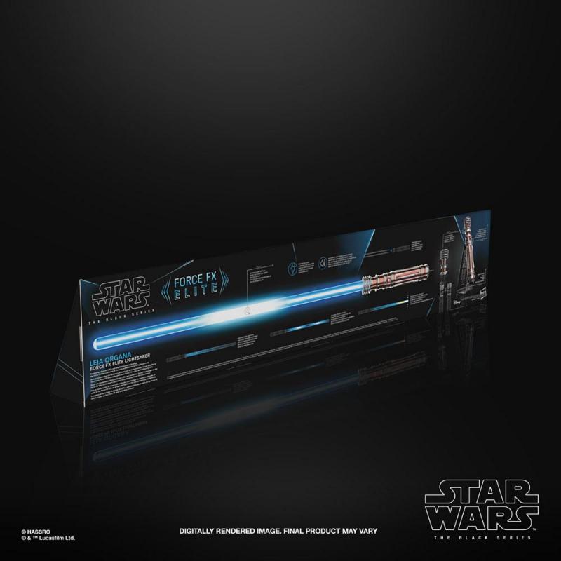 Star Wars Episode IX: Leia Organa 1/1 Replica Force FX Elite Lightsaber - Hasbro