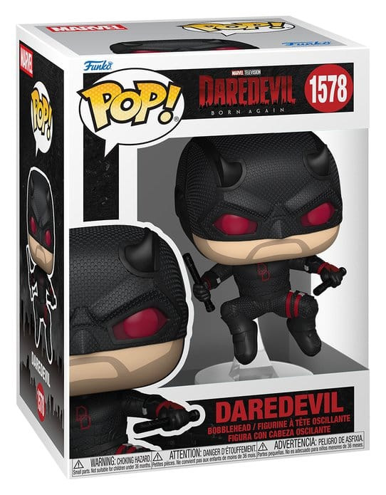Daredevil: Born Again POP! Marvel Vinyl Figure Daredevil (Black Suit) 9 cm 1