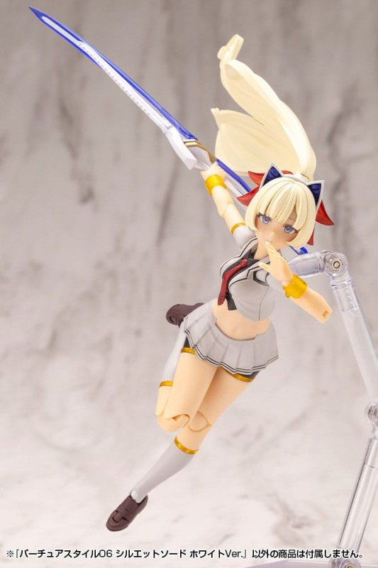 Kotobukiya M.S.G. Model Kit Accessory Set Virtuous Style 06 Silhouette Sword White Ver. 6