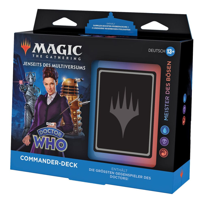 Magic the Gathering Jenseits des Multiversums: Doctor Who Commander Decks Display (4) german 1