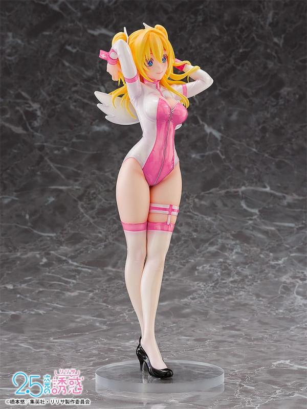 2.5 Dimensional Seduction PVC Statue 1/7 Liliel Angel School spin-off Training Suit/Ririsa 25 cm 6